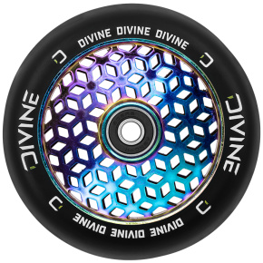Wheel Divine black-neochrome Honeycore light 110mm / ABEC11,alloy core