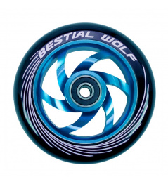 Bestial Wolf Twister wheel 110mm blue