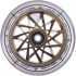 Striker Zenue Series Clear Scooter Wheel (110mm | Gold Chrome)