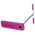 Trampoline scooter Divine 670 mm Purple/Silver