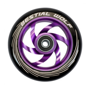 Bestial Wolf Twister wheel 110mm purple