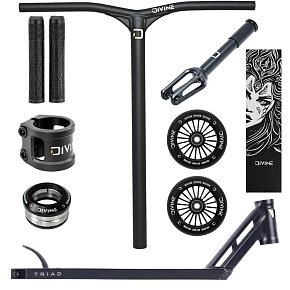 Custom scooter Divine X Triad X Oath black