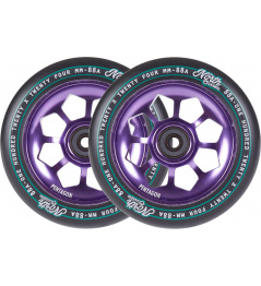 Wheels North Pentagon 120mm violet 2pcs