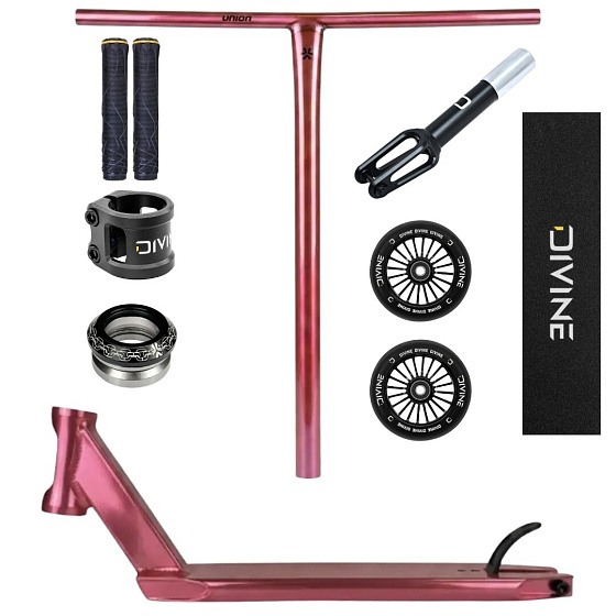 Freestyle Scooter Custom Divine × Union Cosmic Pink