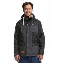 Jacket Meatfly Ned black / heather gray 2018 vell.M
