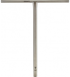 Longway Kronos Titanium Scooter Handlebars (600mm | Raw)
