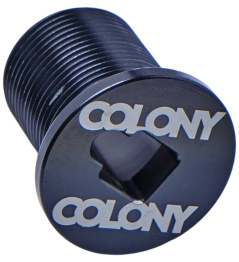 Colony BMX Fork Top Cap Bolt (Black|M25)