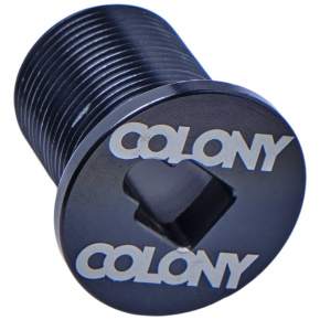 Colony BMX Fork Top Cap Bolt (Black|M25)