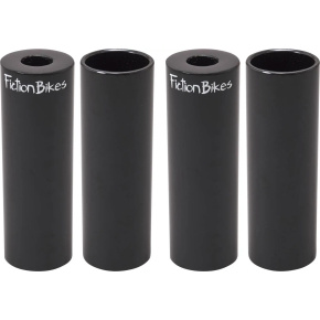 Fiction Steel Freestyle BMX Pegs (Black|4 Pack) Fiction Steel Freestyle BMX Pegs (Black|4 Pack)