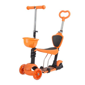 Three-wheeled scooter NILS EXTREME HLB07 3in1 orange