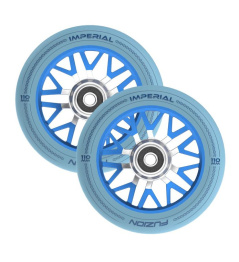 Wheels Fuzion Imperial Blue 110mm 2pcs