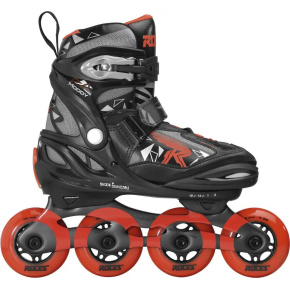 Roces Moody TIF Inline Skates for Kids (Black/Sport Red|30-35) Roces Moody TIF Inline Skates for Kids (Black/Sport Red|30-35)