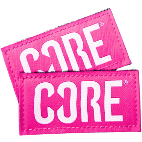 Core Velcro Chránič kolen Tags 2-balení (Růžová) Core Velcro Chránič kolen Tags 2-balení (Růžová)