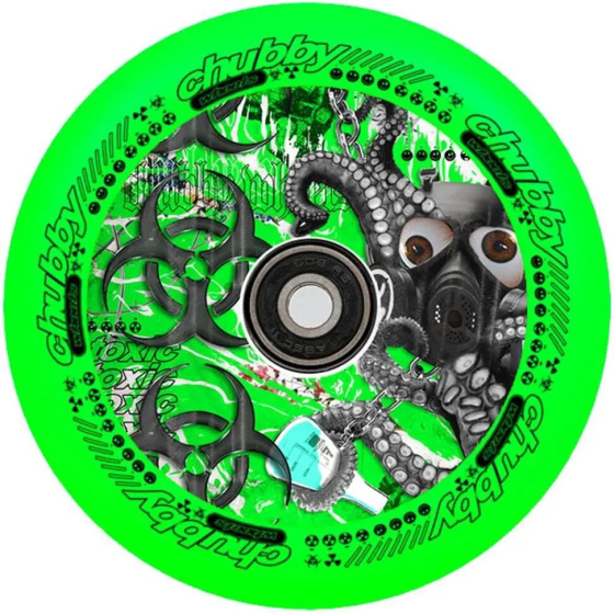Chubby Lab Scooter Wheel (110mm | Toxic Green)