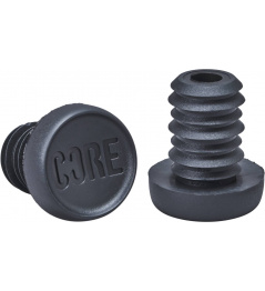 CORE fittings Black for aluminum handlebars