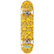 Meow Sticker Pile Skateboard Set (7.5 "| Yellow)