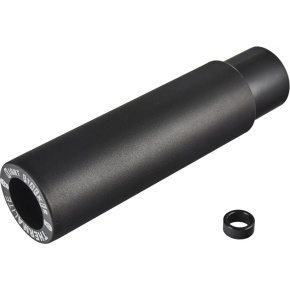 Fiction Nightstalker Alloy/Thermalite Freestyle BMX Peg (4'8"|Black)