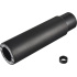 Fiction Nightstalker Alloy/Thermalite Freestyle BMX Peg (4'8"|Black)