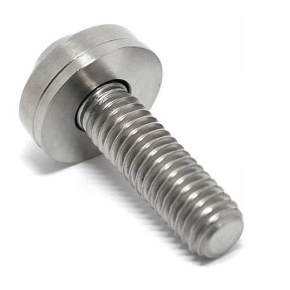 TLC Profile/Madera Titanium BMX Hub Screw (10mm|Natural)