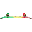 Blueprint Spray Heart V2 Skateboard Complete (8"|Rasta)