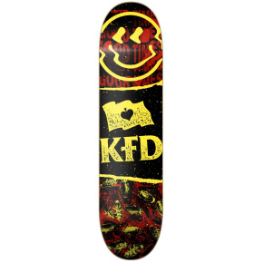 KFD Logo DIY Skate Board (8"|Red)