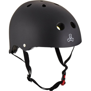 Triple Eight Dual Certified MiPS Skate Helmet (L/XL|Black)