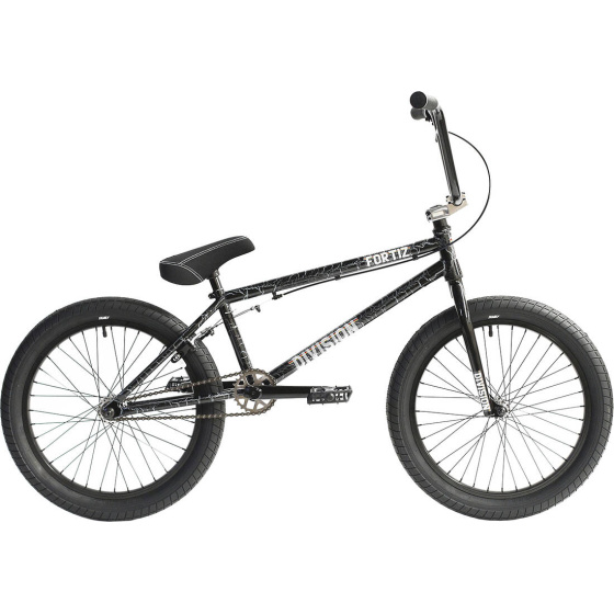 Division Fortiz 20 "2021 Freestyle BMX Bike (21" | Crackle Silver)