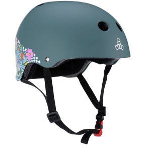 Triple Eight Lizzie Armanto Sweatsaver Skate Helmet (S-M|Grey)
