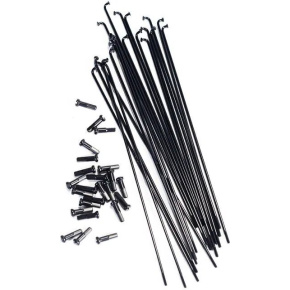 Colony Plain Gauge Wires 20 pcs (184mm|Black)