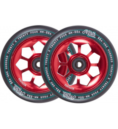 Wheels North Pentagon 120mm red 2pcs