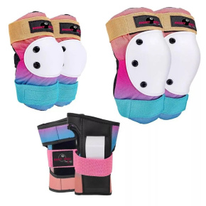 Eight Ball Set of 3 Skate Protectors (S/M|Sunset)
