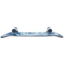 Skateboard Blueprint Home Heart 8 "blue