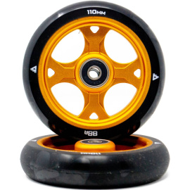 Trynyty Gothic Scooter Wheel 2-Pack (110mm | Gold)