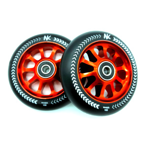 Nokaic Spin 100mm Black/Red 2pcs