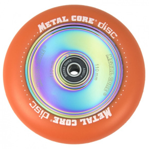 Metal Core Disc 110 mm orange wheel