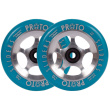Wheels Proto Sliders Starbright Blue On Raw 2pcs