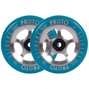 Wheels Proto Sliders Starbright Blue On Raw 2pcs