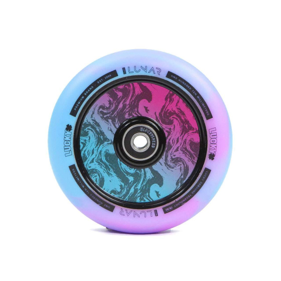Lucky Lunar Wheel 110mm Rush Pink / Blue Swirl
