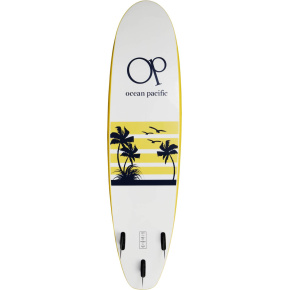 Ocean Pacific 7'0 Soft Top Surfboard (213.36cm (7'0)|Yellow)
