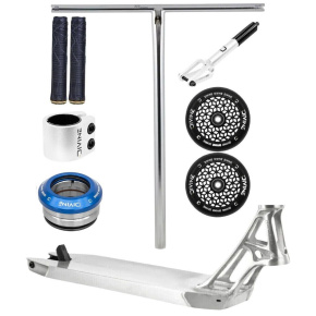 Freestyle scooter Custom Divine X Union X Ethic Pandemonium 460 mm silver