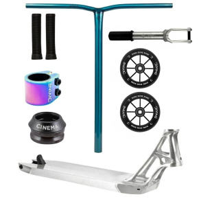 Freestyle scooter Custom Divine X Union X Ethic Pandemonium 460 mm silver