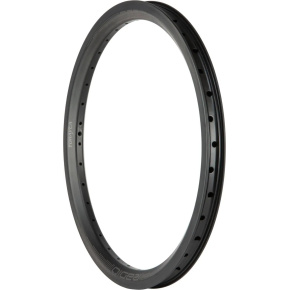 Radio Solar 20" Carbon Pro BMX Rim (Black|Front)