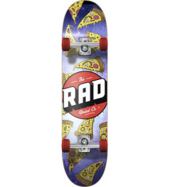 RAD Logo Progressive Complete Skateboard (8"|Galaxy Pizza)