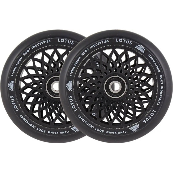 Wheels Root Industries Lotus 110x30mm black 2pcs