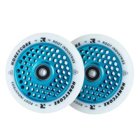 Root Honeycore White 110mm 2-pack Pro Scooter Wheels (110mm | Blue)
