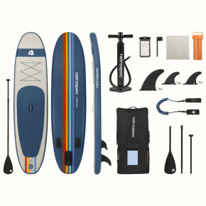 Retrospec Weekender SL 10' Inflatable Paddleboard (Navy Zion)