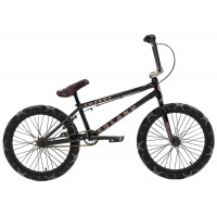 Colony Emerge 20 "2021 Freestyle BMX Bike (20.75 "| Gloss Black / Gray Camo Tires)