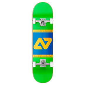 Skateboard Hydroponic Block 8 "Green Fluor-blue Royal