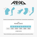 REKD Pro Knee Gaskets - Black - X Small