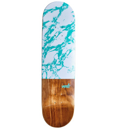 Verb Marble Dip Skate Board (8.25"|White)
